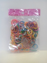 Набор резинок для плетения разноцветные (300 резинок) в Нижнем Новгороде