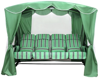 Качели садовые "Монарх" зеленый в Нижнем Новгороде