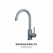 Смеситель Omoikiri Shinagawa-PL гранит, платина 