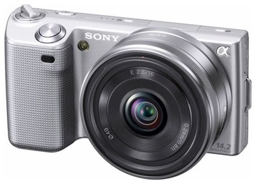 Фотоаппарат Sony Alpha NEX-5 Kit Silver в Нижнем Новгороде