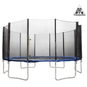 Батут DFC Trampoline Fitness 18FT-TR-E с сеткой 