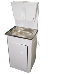 Умывальник Дачный белый (с водонагр.) нерж. мойка в Нижнем Новгороде