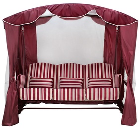 Качели садовые "Оазис Люкс" бордовый в Нижнем Новгороде