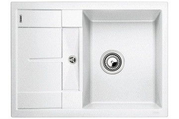 Мойка Blanco Metra 45S Compact, Гранит, белый с кл. авт. в Нижнем Новгороде