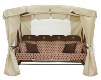 Качели садовые "Монарх" бежевый 