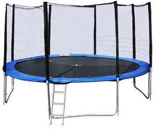 Батут DFC Trampoline Fitness 12FT-TR-E с сеткой в Нижнем Новгороде