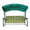 Качели садовые "Мадрид" зеленые в Нижнем Новгороде вид 2