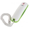 Проводной телефон BBK BKT-108 RU белый/зеленый в Нижнем Новгороде вид 2