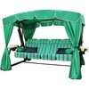 Качели садовые "Эдем Люкс 76" зеленые в Нижнем Новгороде вид 2