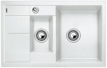 Мойка Blanco Metra 6S Compact Гранит, белый в Нижнем Новгороде