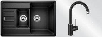 Комплект Blanco Legra 6S Compact, антрацит + Mida, антрацит в Нижнем Новгороде