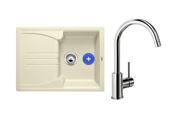 Комплект Blanco Enos 40S, жасмин + Mida, хром в Нижнем Новгороде