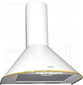 Вытяжка Elikor Эпсилон 60П-430-П3Л белый/золотой 