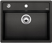 Мойка Blanco Dalago 6, Гранит, антрацит с клапаном-автоматом 