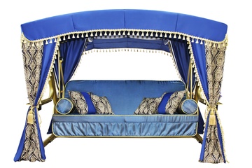 Качели садовые "Княгиня" синий в Нижнем Новгороде