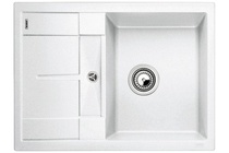Мойка Blanco Metra 45S Compact, Гранит, белый с кл. авт. 