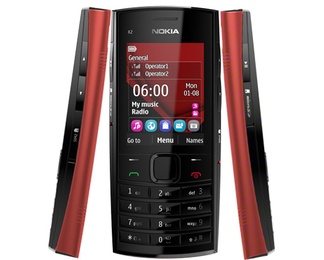 Nokia X2-02 Bright Red в Нижнем Новгороде