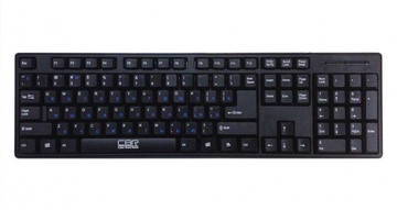Клавиатура CBR KB 106 Black PS/2 в Нижнем Новгороде