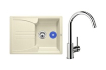 Комплект Blanco Enos 40S, жасмин + Mida, хром 