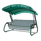 Качели садовые "Мадрид" зеленые 