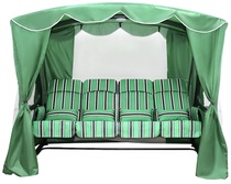 Качели садовые "Монарх" зеленый 