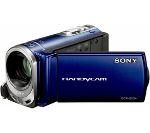 Видеокамера Sony DCR-SX44E Dark Blue в Нижнем Новгороде