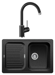 Комплект Blanco Classic 45S, антрацит + Mida, антрацит в Нижнем Новгороде