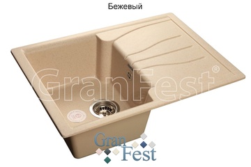 Мойка GranFest Standart GF-S680L Бежевый в Нижнем Новгороде