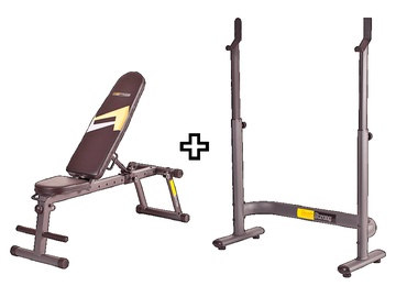 Набор 1: силовая скамья HastStrike + стойка HastStrong в Нижнем Новгороде