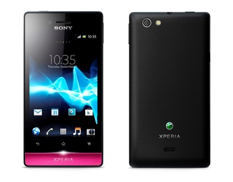 Sony ST23i Xperia miro Black/Pink в Нижнем Новгороде