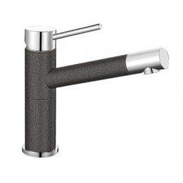 Смеситель Blanco Alta Compact хром/гранит, антрацит в Нижнем Новгороде