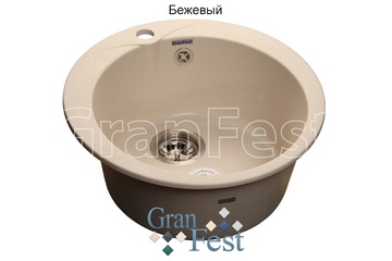 Мойка GranFest GF-R480 Бежевый в Нижнем Новгороде
