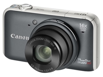 Фотоаппарат Canon PowerShot SX220 HS Gray в Нижнем Новгороде