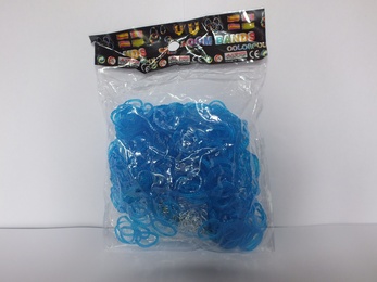 Пакет резинок пупырчатые синие (600 шт) в Нижнем Новгороде