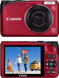 Фотоаппарат Canon PowerShot A2200 Red в Нижнем Новгороде