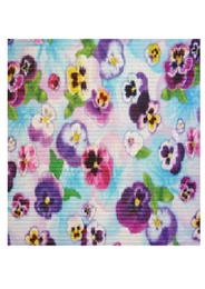 Коврик рул 0,65х15м ПВХ Цветы фото FV20 67510 в Нижнем Новгороде