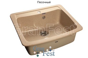 Мойка GranFest Standart GF-S605 Песочный в Нижнем Новгороде