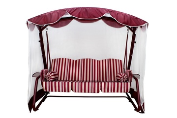 Качели садовые "Оазис Премиум" бордовый в Нижнем Новгороде