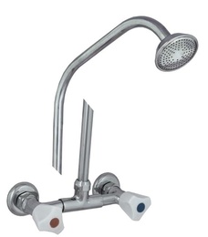 Смес д/д 2ручк ЦС-СМ 293/1 бел.пл.мах. со стационар. труб. (8/1) в Нижнем Новгороде