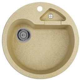 Мойка Weissgauff Rondo 510K Granit Бежевый в Нижнем Новгороде