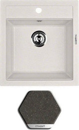 Мойка Weissgauff Quadro 465 Granit Графит в Нижнем Новгороде