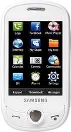 Samsung GT-C3510 Corby Chic White в Нижнем Новгороде