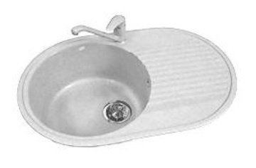 Мойка Polygran F-16 Белый в Нижнем Новгороде