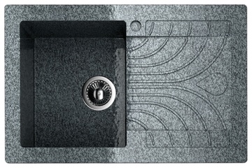 Мойка Omoikiri Hanoki, натуральный гранит, черный в Нижнем Новгороде