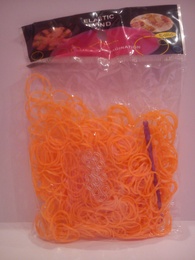 Пакет резинок темно-оранжевые (600 шт) в Нижнем Новгороде