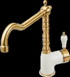 Смеситель Kuppersberg Paris KG400 White / br в Нижнем Новгороде