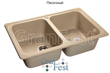 Мойка GranFest Standart GF-S780K Песочный в Нижнем Новгороде