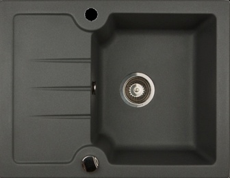 Мойка Kuppersberg MODENA 1B1D Black metal в Нижнем Новгороде