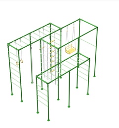 Уличный ДСК Family Ступень зеленый в Нижнем Новгороде