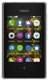 Nokia 503 Asha Dual Sim Black в Нижнем Новгороде